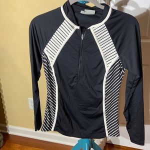 Athleta half zip top